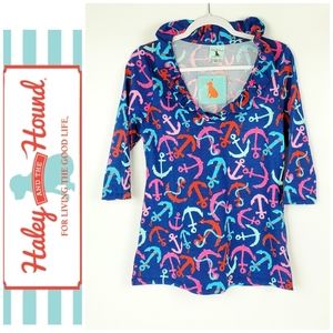 Haley and the Hound Nautica 100% Cotton Tunic